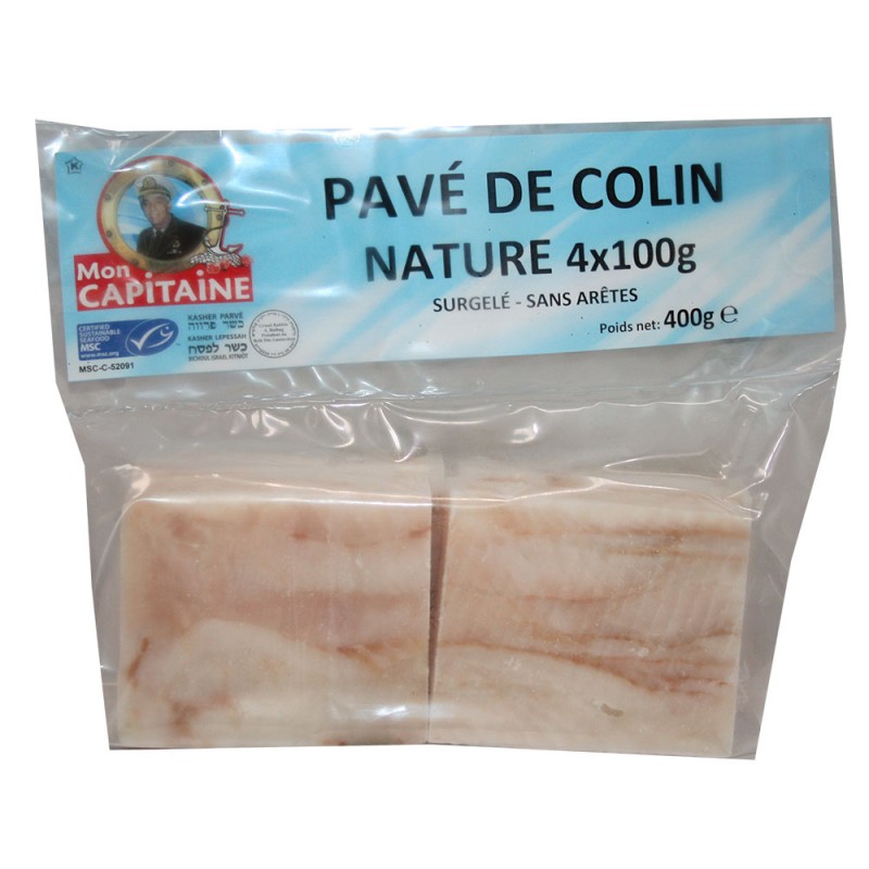 Filets de Colin Alaska kasher 400g