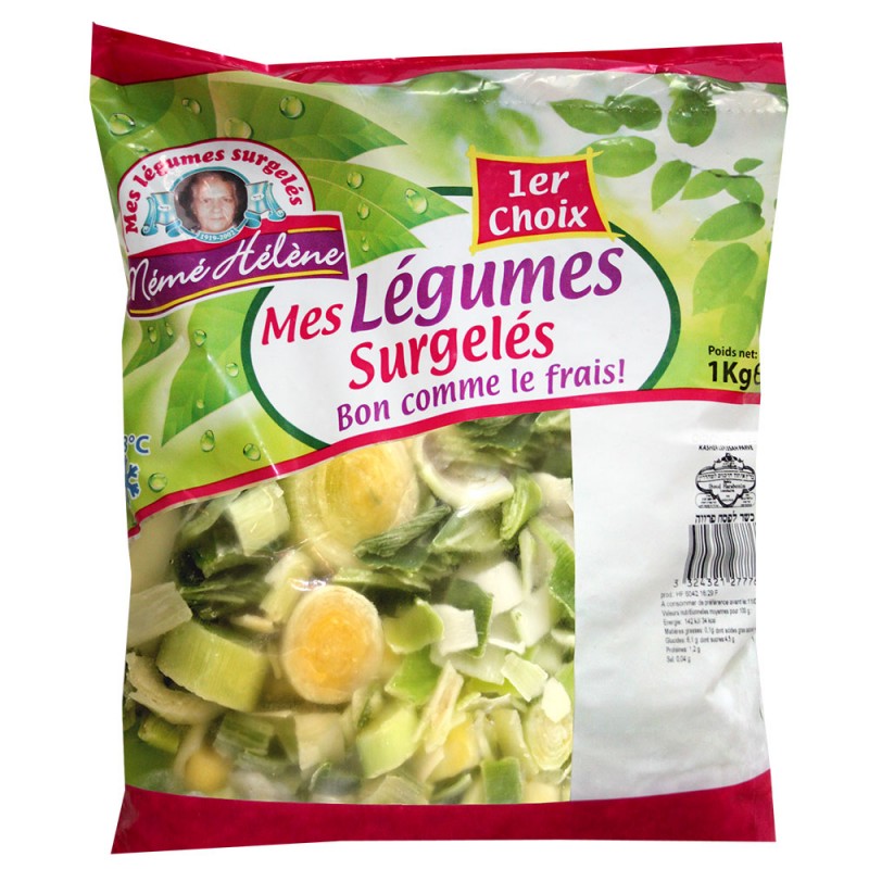 Poireaux en Rondelles MEME HELENE 1 Kg KLP