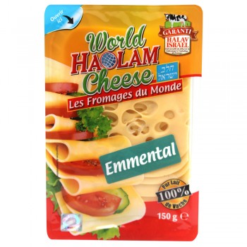 Emmental Slice 150gr kasher lepessah badatz IHOUD