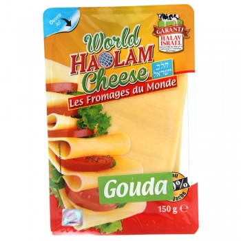 Gouda Slice 150g kasher Lepessah Badatz IHOUD