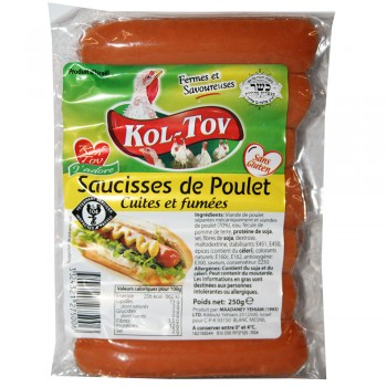 Saucisses Volaille 250g...